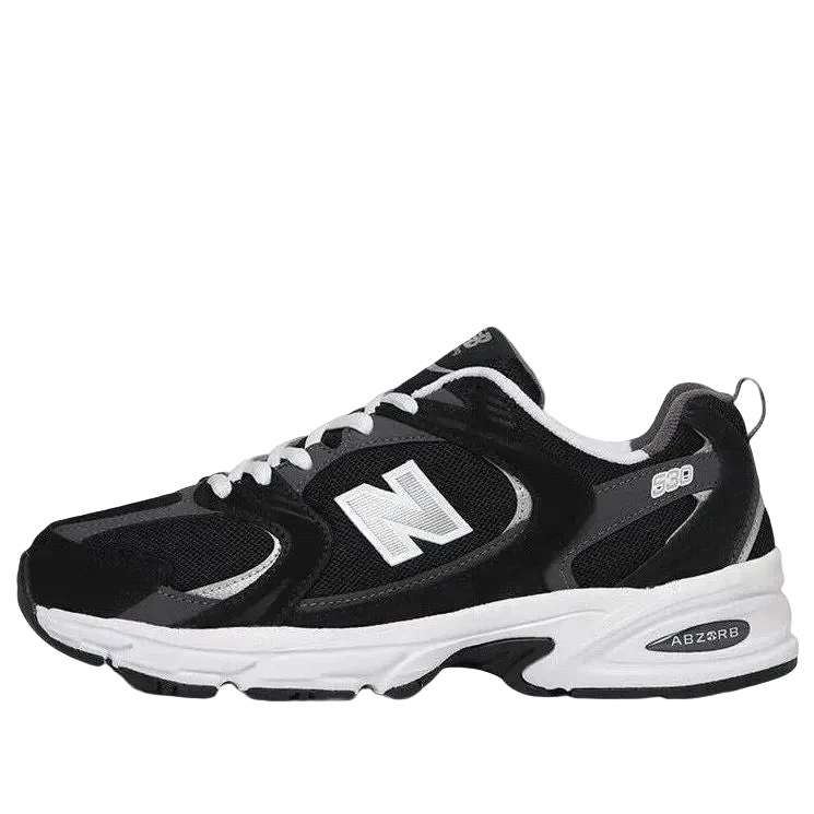 נעלי ניו באלאנס | New Balance 530 Classic Black Grey - Image 2