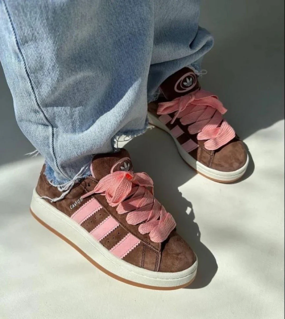 נעלי אדידס קמפוס | Adidas Campus 00s Dust Cargo Clear Pink - Image 3