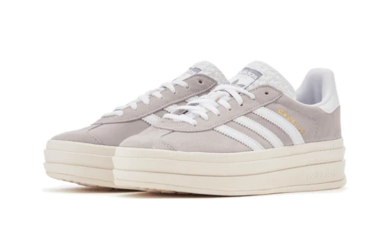 נעלי אדידס גאזל | Adidas Gazelle Bold Grey White - Image 2