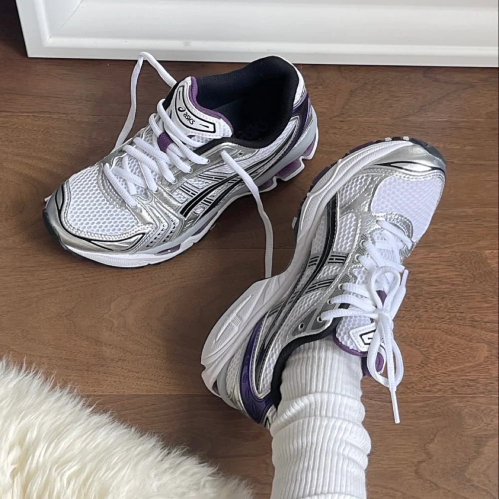 נעלי אסיקס | ASICS Gel-Kayano 14 White Dark Grape - Image 6