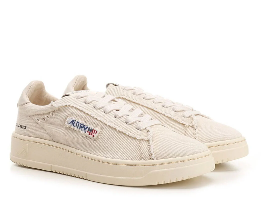 Autry Dallas Distressed Lace-Up Sneakers - Image 2