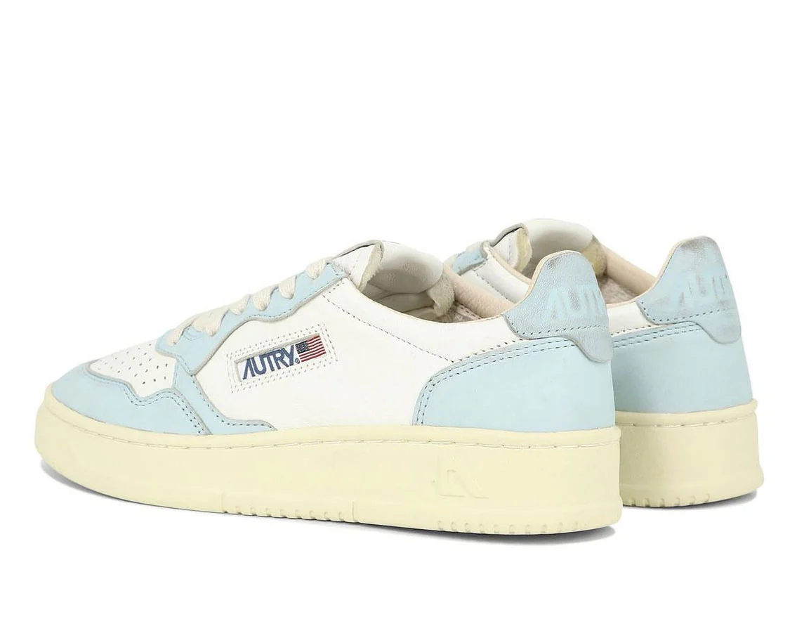 Autry Medalist Bicolor Lace-Up Sneakers - Image 3