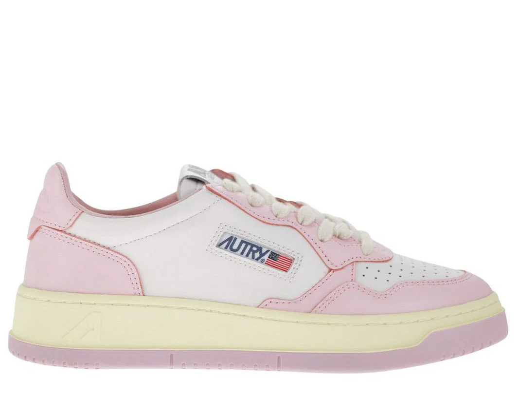 Autry Medalist Bicolor Low-Top Sneakers