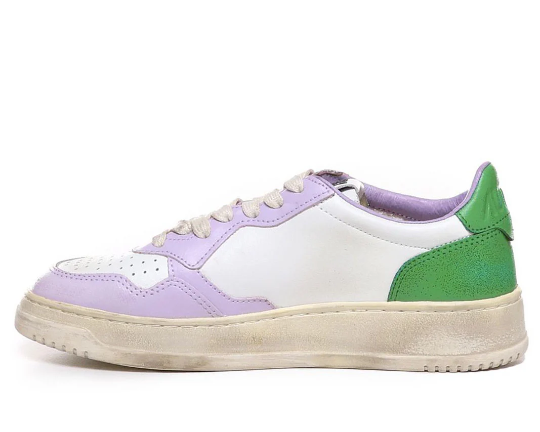 Autry Medalist Super Vintage Low-Top Sneakers - Image 2