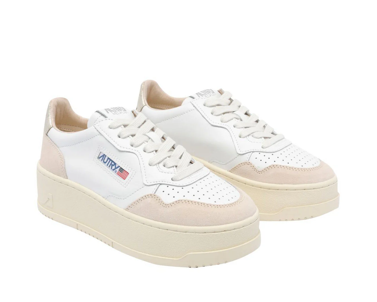 Autry Medialist Platform Lace-Up Sneakers - Image 3