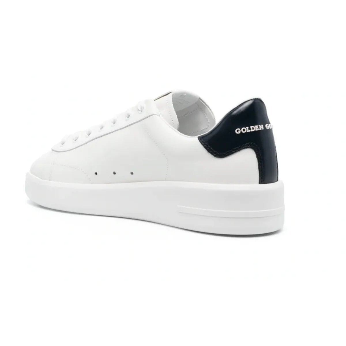 GOLDEN GOOSE WHITE/NAVY PURE SNEAKERS - Image 2