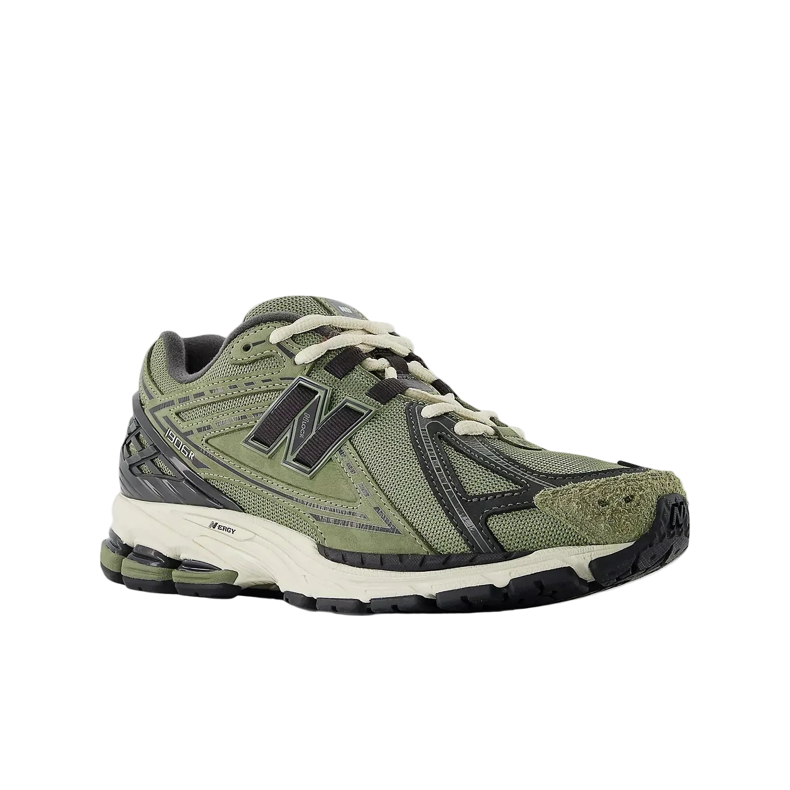 New Balance 1906 Dark Olivine with Black Cement and Timberwolf - Image 2