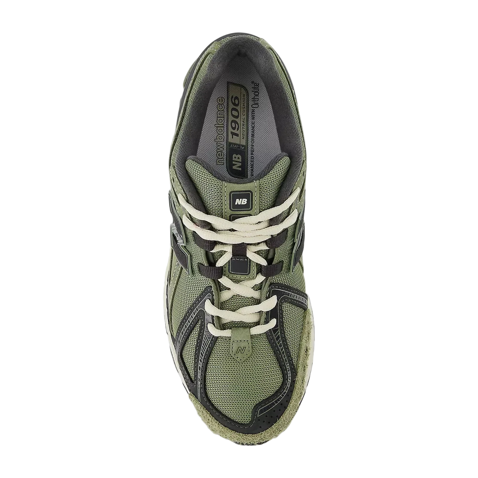 New Balance 1906 Dark Olivine with Black Cement and Timberwolf - Image 4
