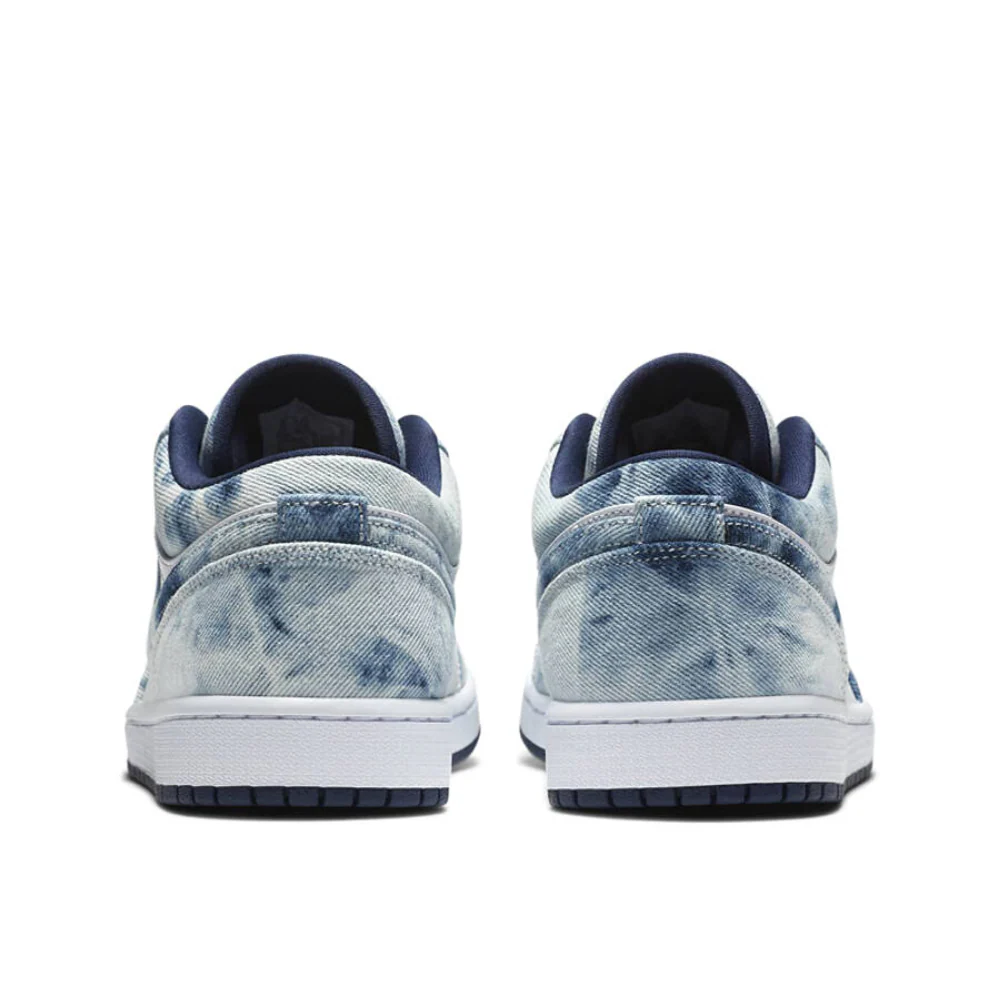 נעלי נייק אייר ג'ורדן | Nike Air Jordan 1 Low Se Washed Denim - Image 3