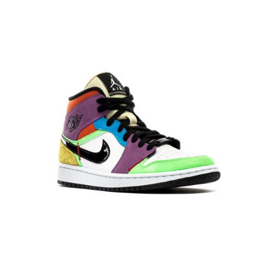 נעלי נייק אייר ג'ורדן | Nike Air Jordan 1 Mid SE Lightbulb - Image 2