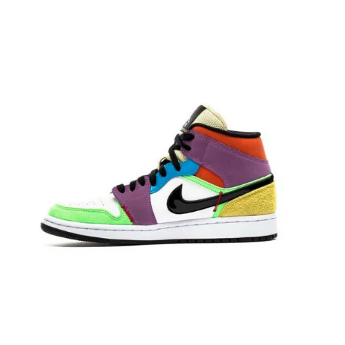 נעלי נייק אייר ג'ורדן | Nike Air Jordan 1 Mid SE Lightbulb - Image 3