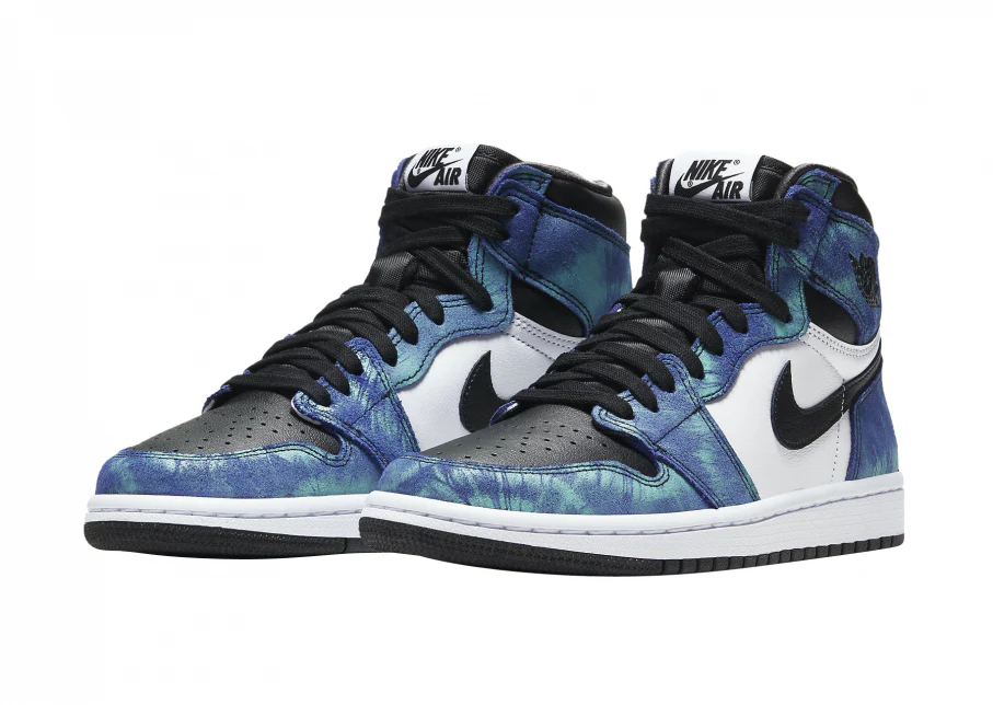 נעלי נייק אייר ג'ורדן | nike air jordan 1 tie dye - Image 2