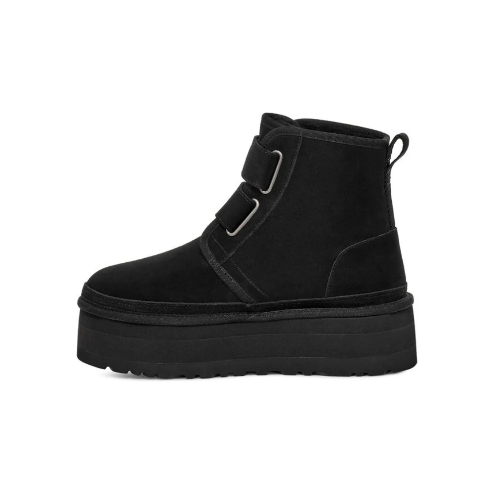 נעלי האג | מגפי האג UGG Platform Chukka Black - Image 3