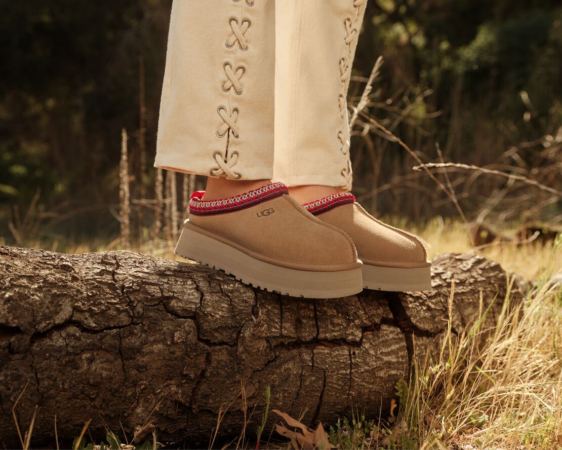 נעלי האג | מגפי האג UGG Tazz Platform Brown - Image 3